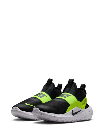 Nike Black Volt Youth Flex Runner 4 Trainers image 5