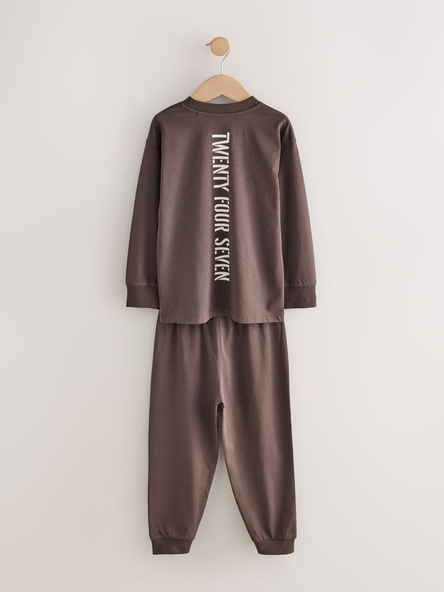 Black/Brown 3 Pack Jogger Pyjamas (3-16yrs) image 7
