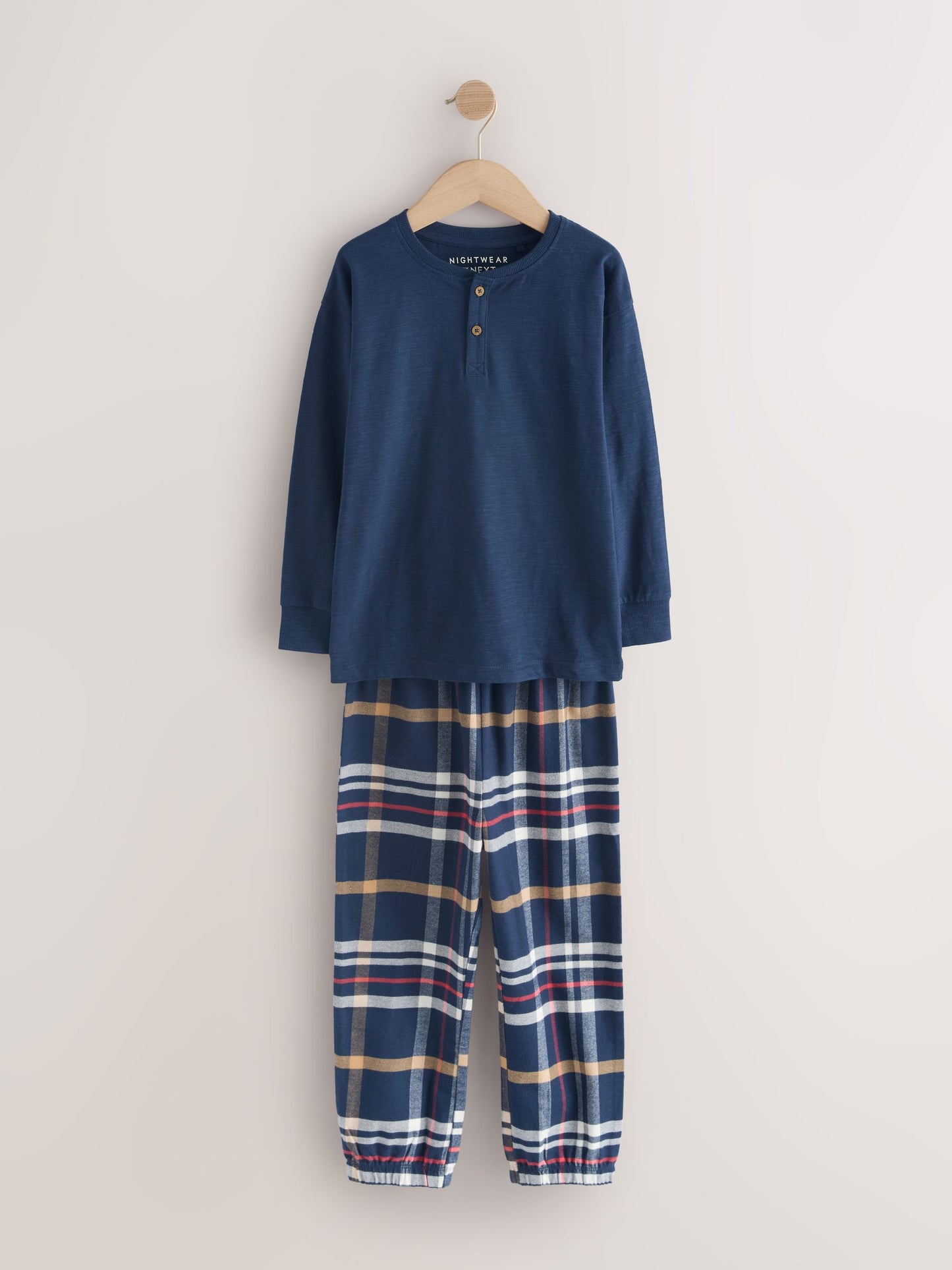 Multi Woven Check Pyjamas 3 Pack (3-16yrs) image 7