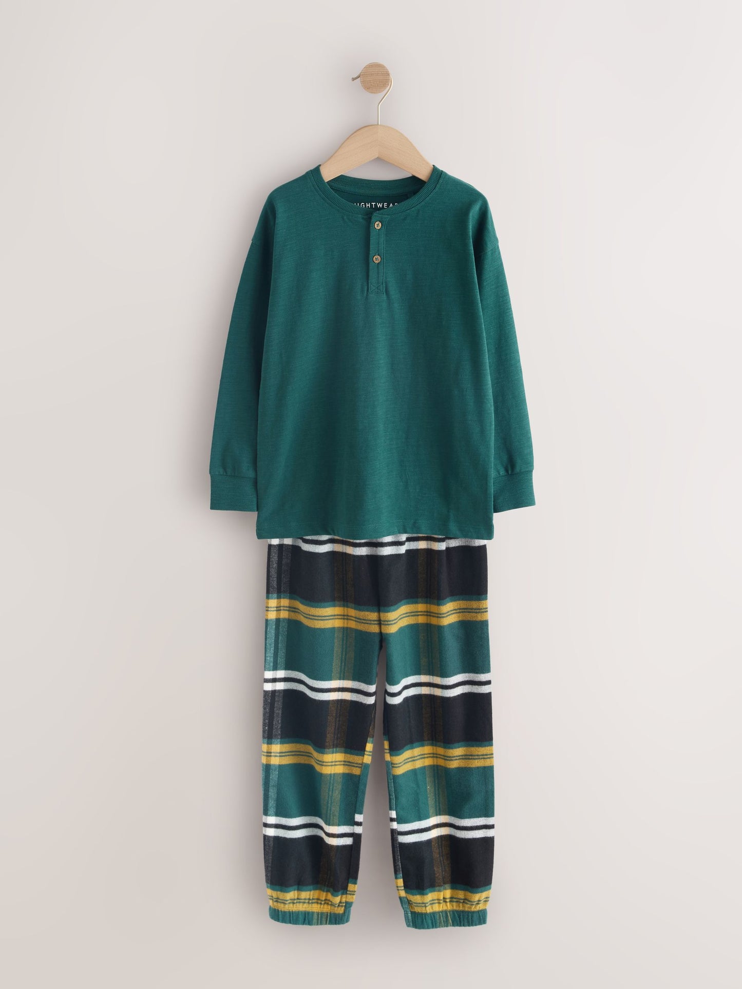 Multi Woven Check Pyjamas 3 Pack (3-16yrs) image 8