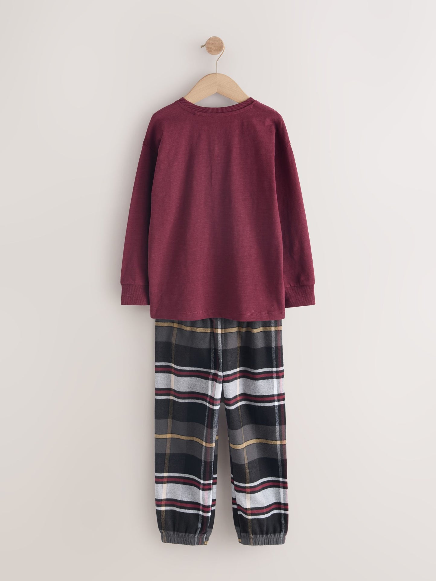 Multi Woven Check Pyjamas 3 Pack (3-16yrs) image 9