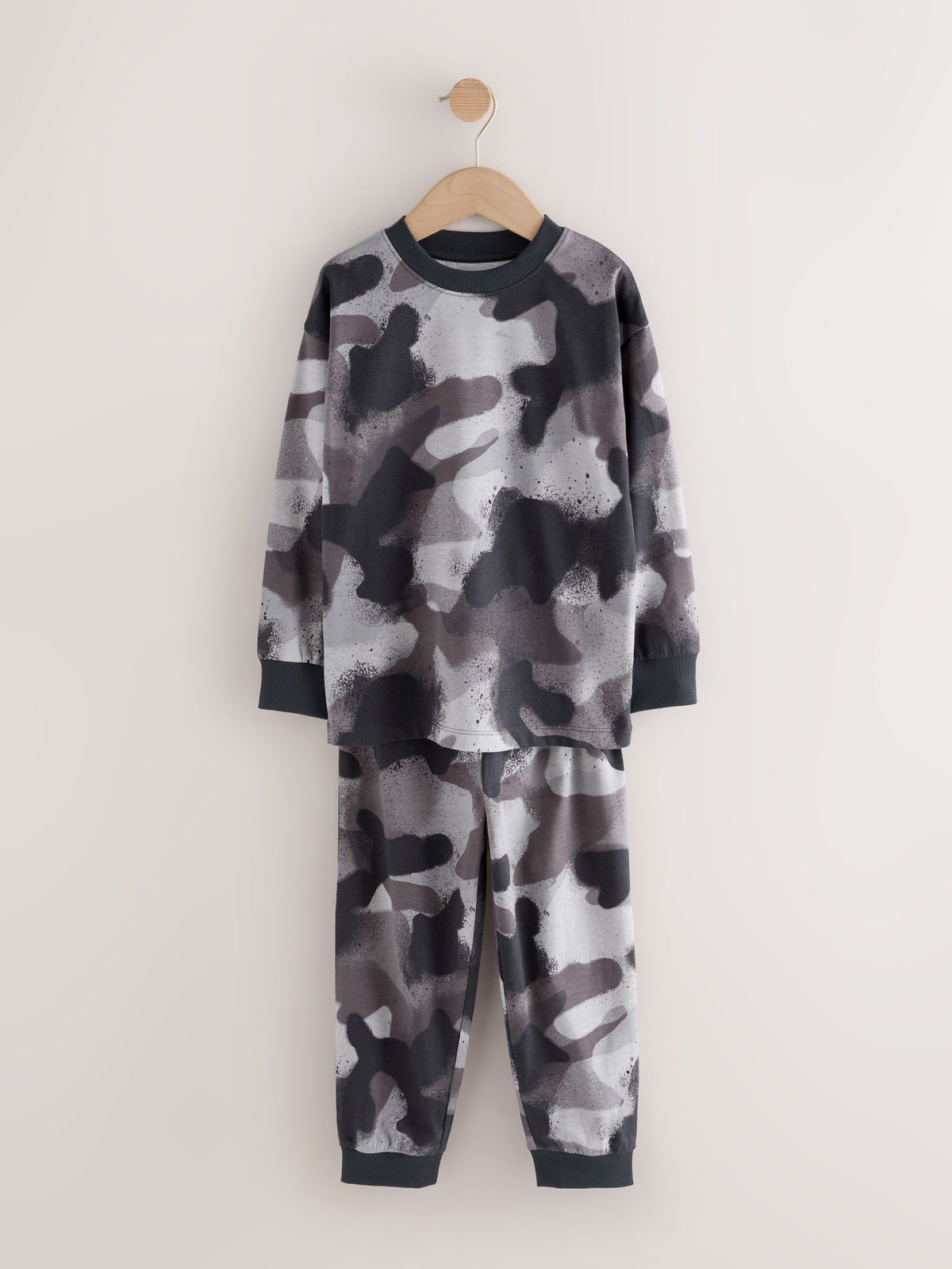 Multi Camo Long Sleeve Pyjamas 3 Pack (3-16yrs) - image 6