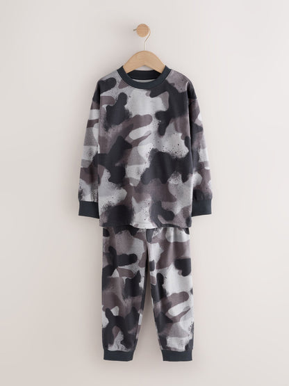 Multi Camo Long Sleeve Pyjamas 3 Pack (3-16yrs) - image 6