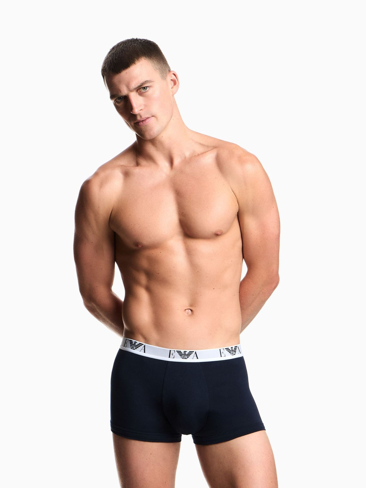 Dsiney Kidz - Emporio Armani Black Boxers 3 Pack image 5