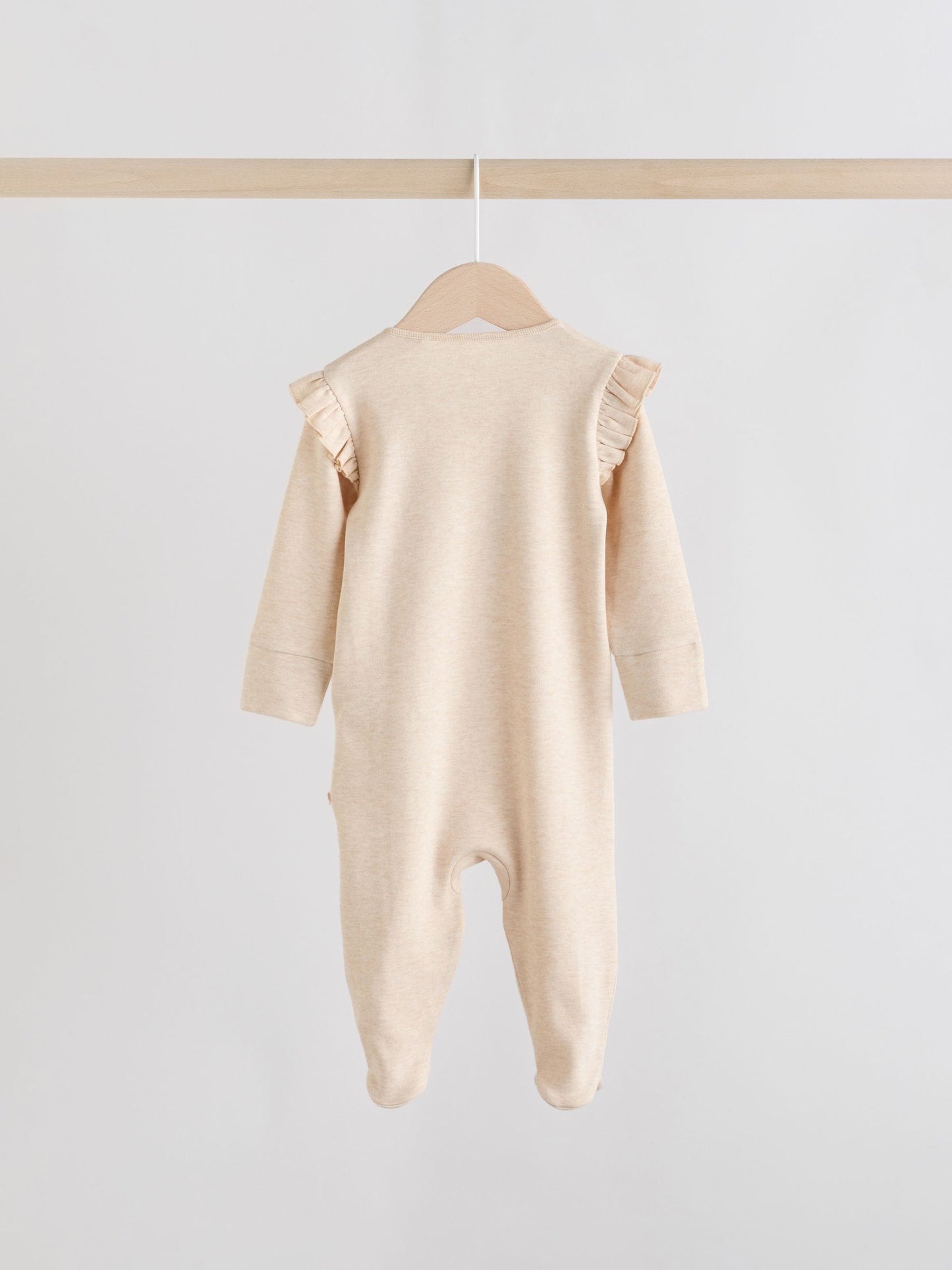 Neutral Bear Two Way Zip Baby Sleepsuits 3 Pack (0-2yrs) image 6
