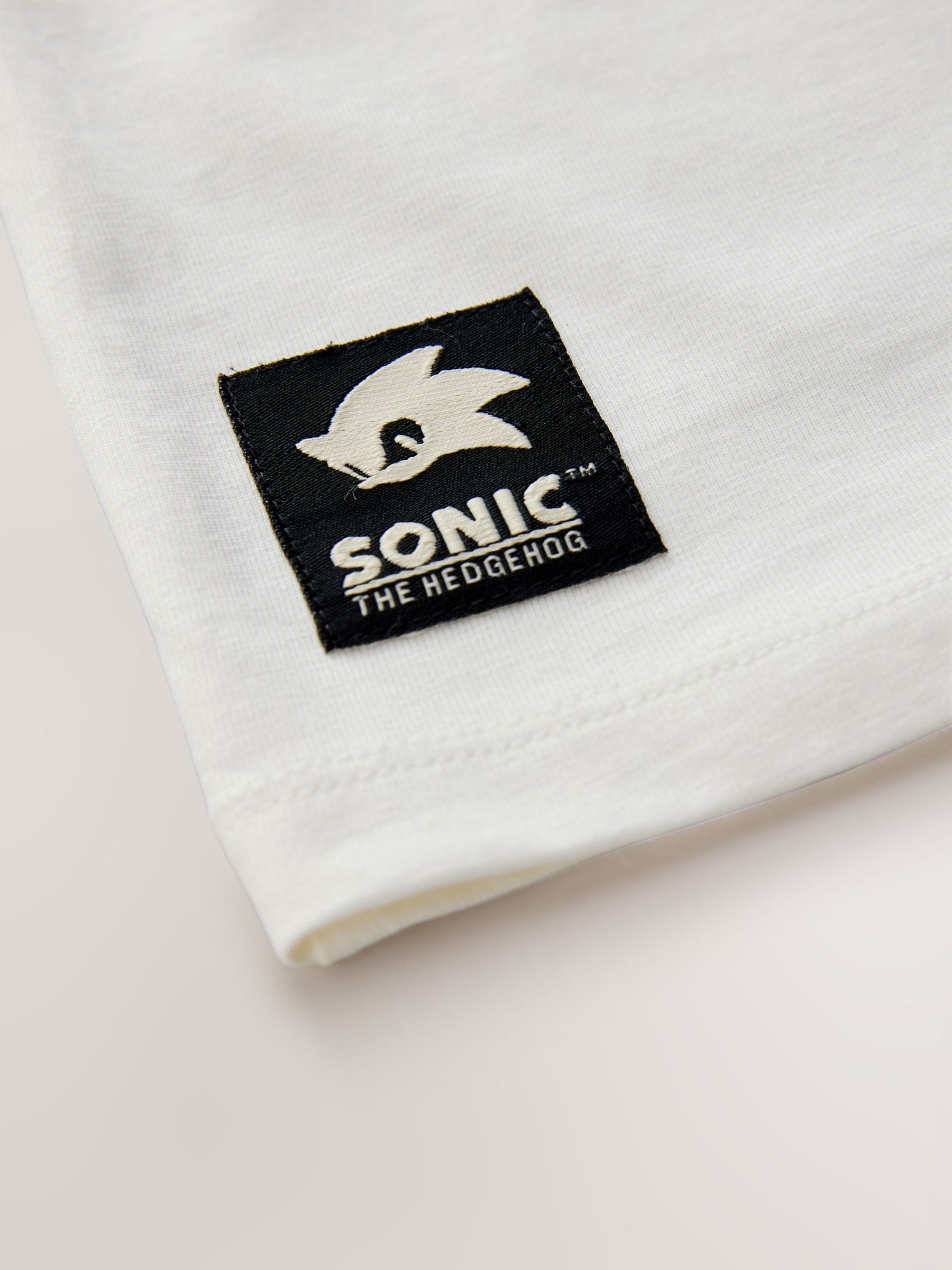 Dsiney Kidz - Ecru Sonic T-Shirt (3-16yrs) image 4