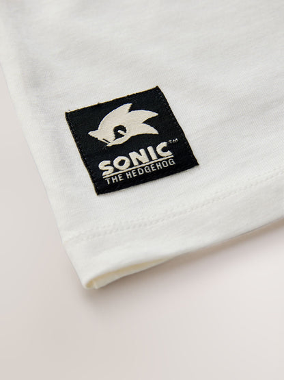 Dsiney Kidz - Ecru Sonic T-Shirt (3-16yrs) image 4