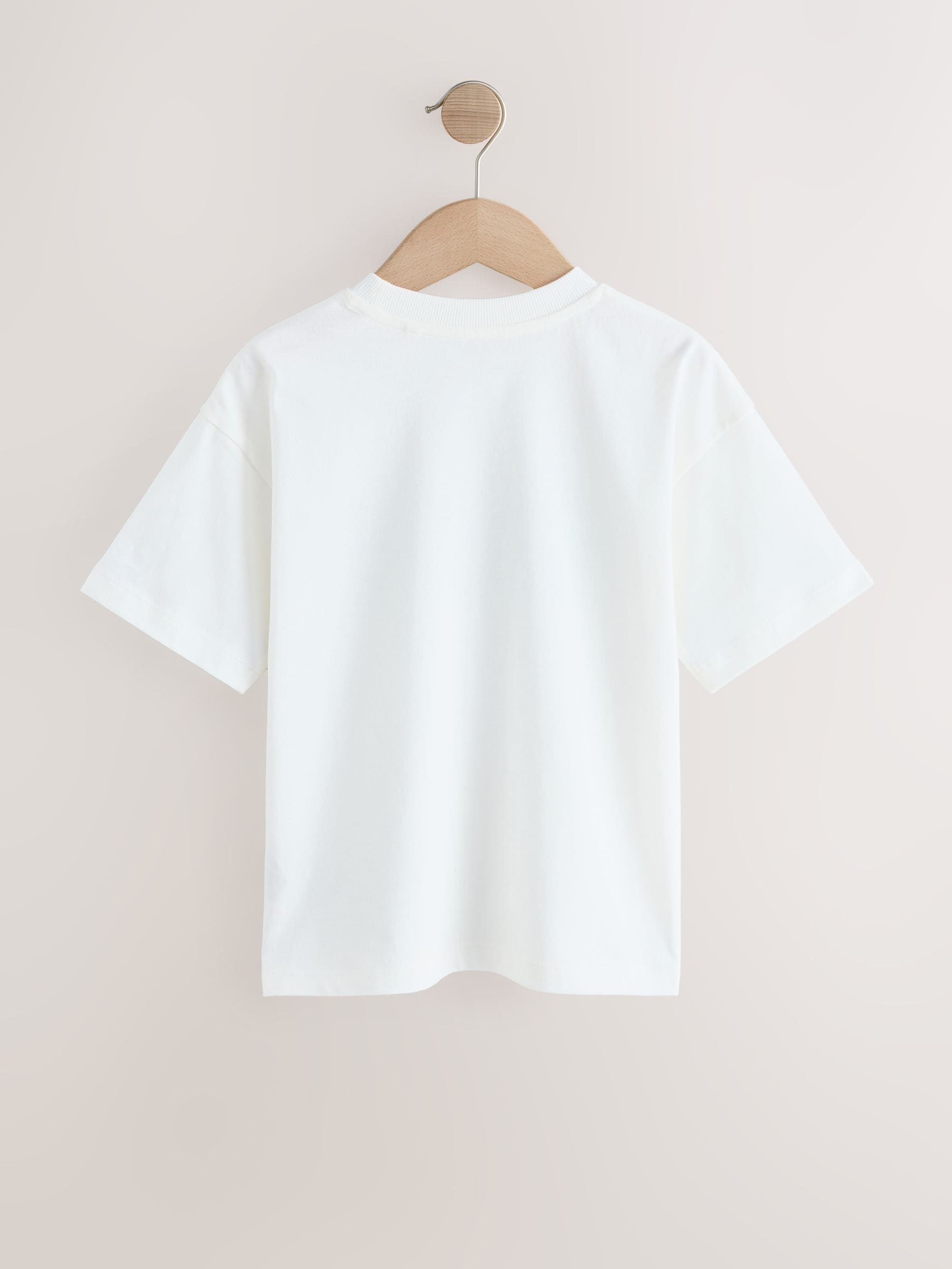 Dsiney Kidz - White Mandalorian Short Sleeve T-Shirt (3-16yrs) image 6