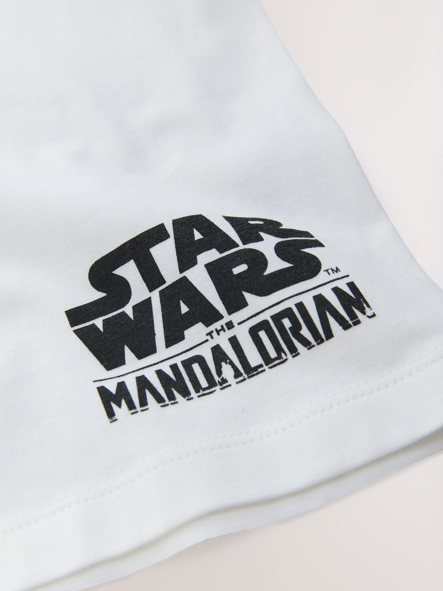 Dsiney Kidz - White Mandalorian Short Sleeve T-Shirt (3-16yrs) image 8