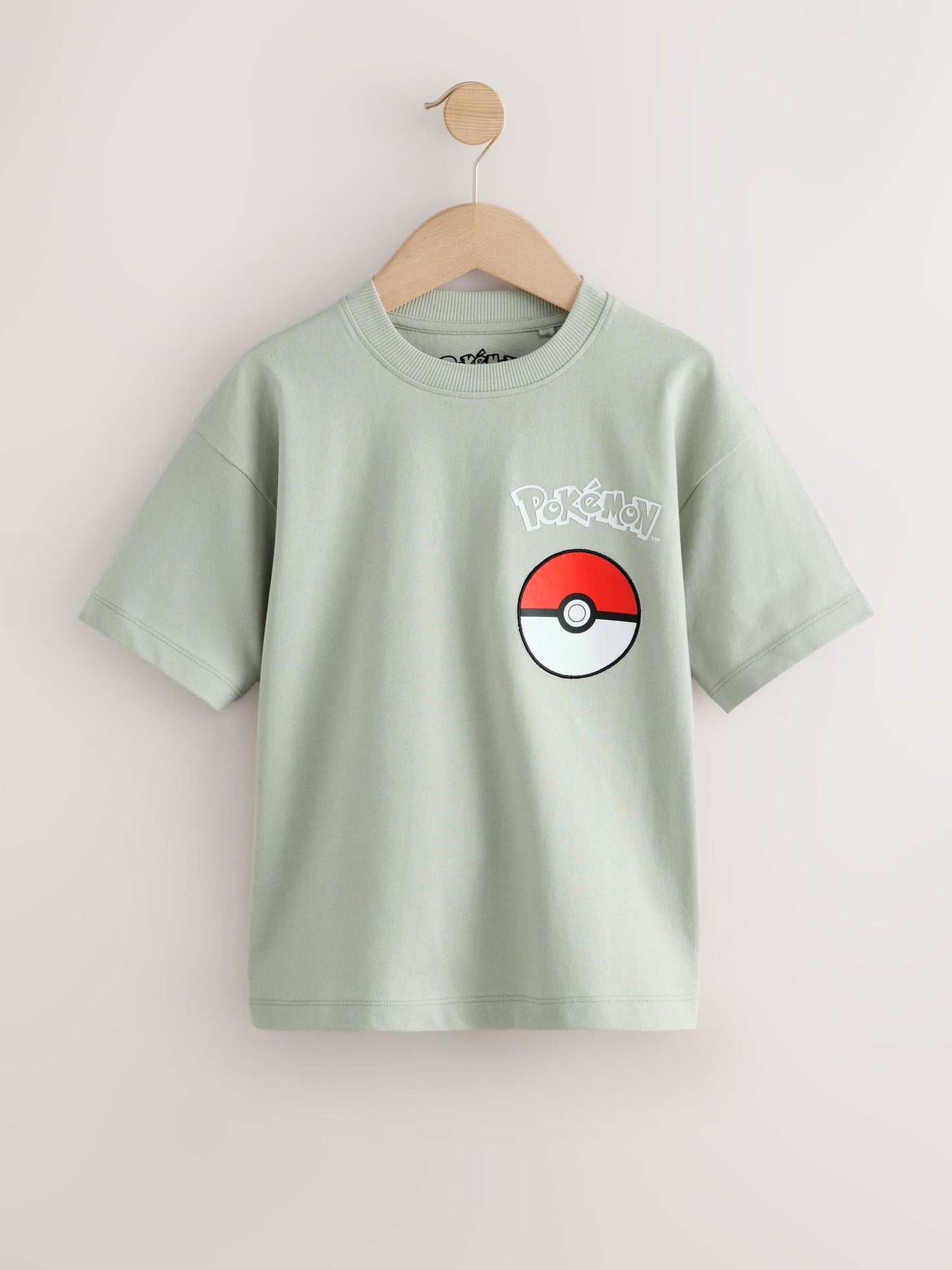 Dsiney Kidz - Grey Pokémon Short Sleeve T-Shirt (3-16yrs) image 1
