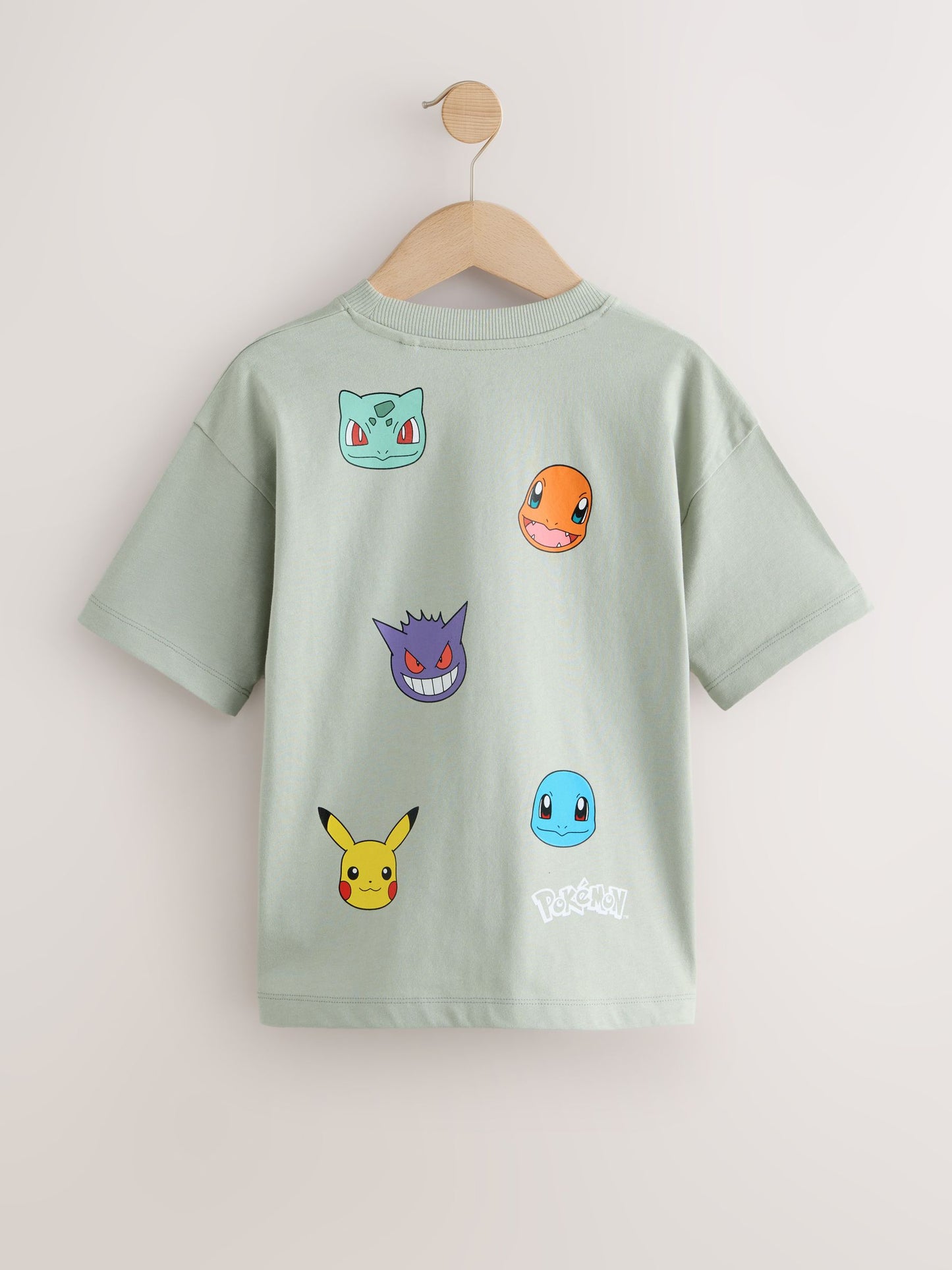 Dsiney Kidz - Grey Pokémon Short Sleeve T-Shirt (3-16yrs) image 2