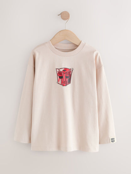 Dsiney Kidz - Stone Long Sleeve Transformers T-Shirt (3-16yrs) image 1
