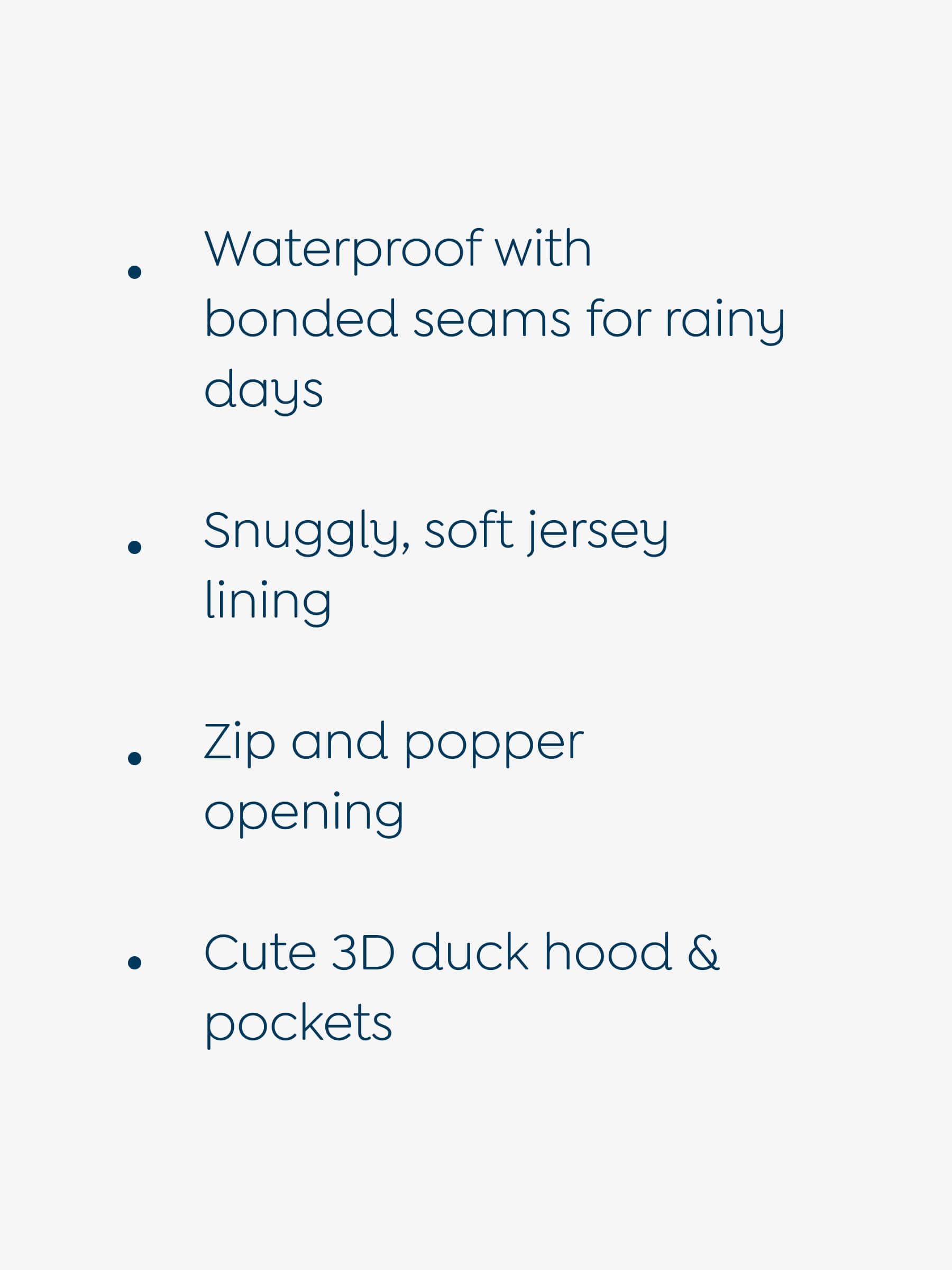 Dsiney Kidz - JoJo Maman Bébé Yellow Duck Waterproof Jacket image 4