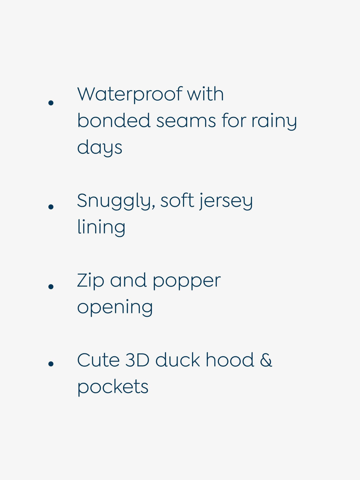 Dsiney Kidz - JoJo Maman Bébé Yellow Duck Waterproof Jacket image 4