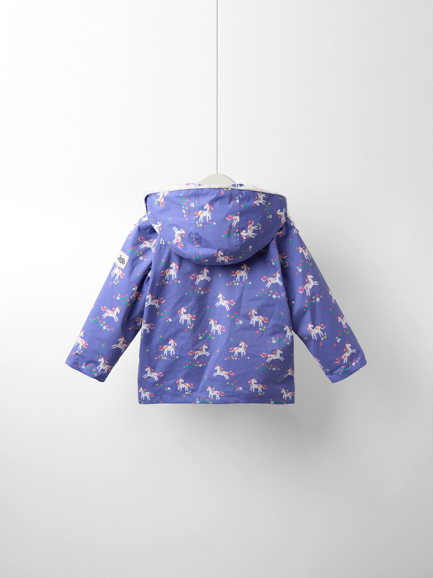 Dsiney Kidz - JoJo Maman Bébé Purple 4-In-1 Waterproof Polar Fleece Jacket image 7