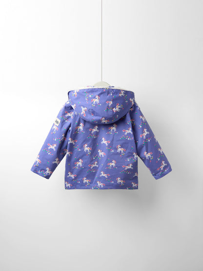 Dsiney Kidz - JoJo Maman Bébé Purple 4-In-1 Waterproof Polar Fleece Jacket image 7