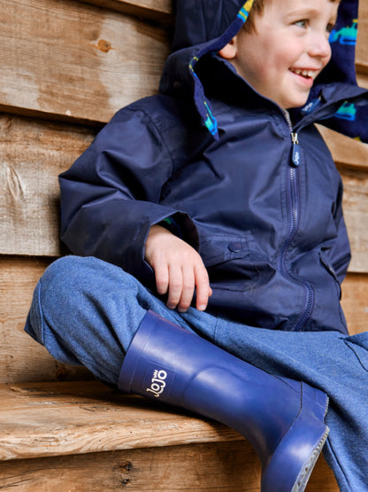 Dsiney Kidz - JoJo Maman Bébé Navy Digger 4-In-1 Waterproof Jacket image 4