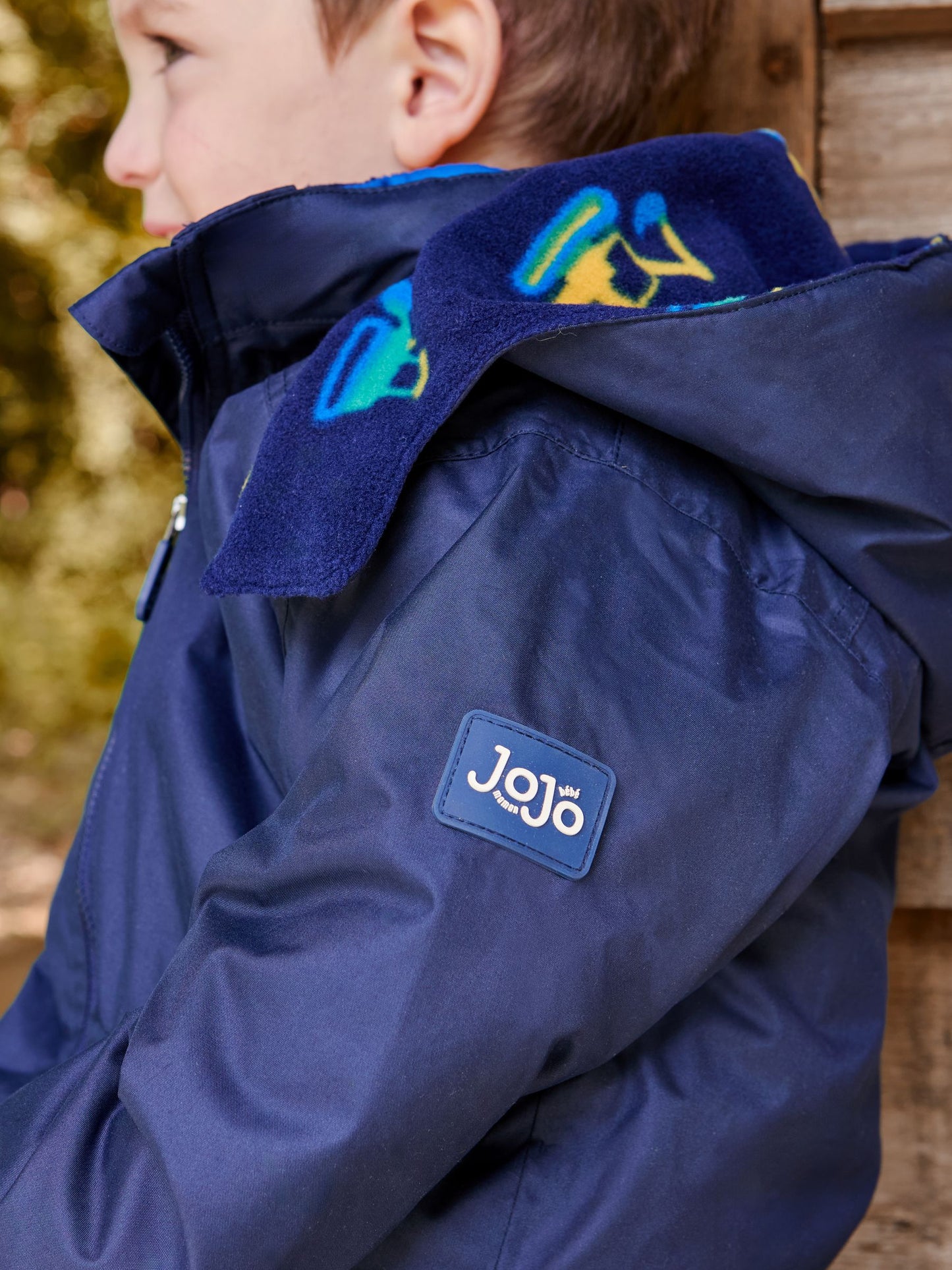 Dsiney Kidz - JoJo Maman Bébé Navy Digger 4-In-1 Waterproof Jacket image 5