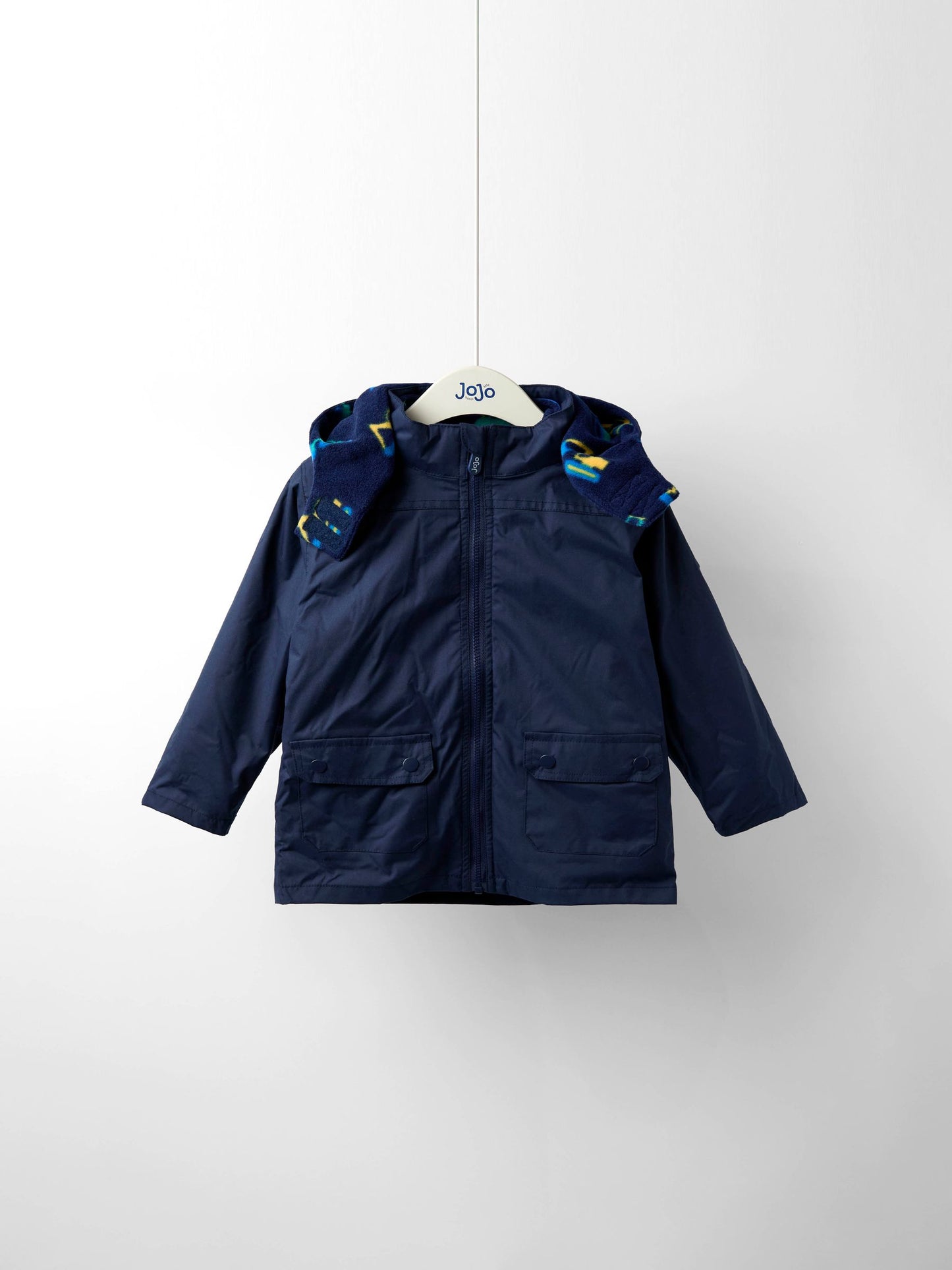 Dsiney Kidz - JoJo Maman Bébé Navy Digger 4-In-1 Waterproof Jacket image 7