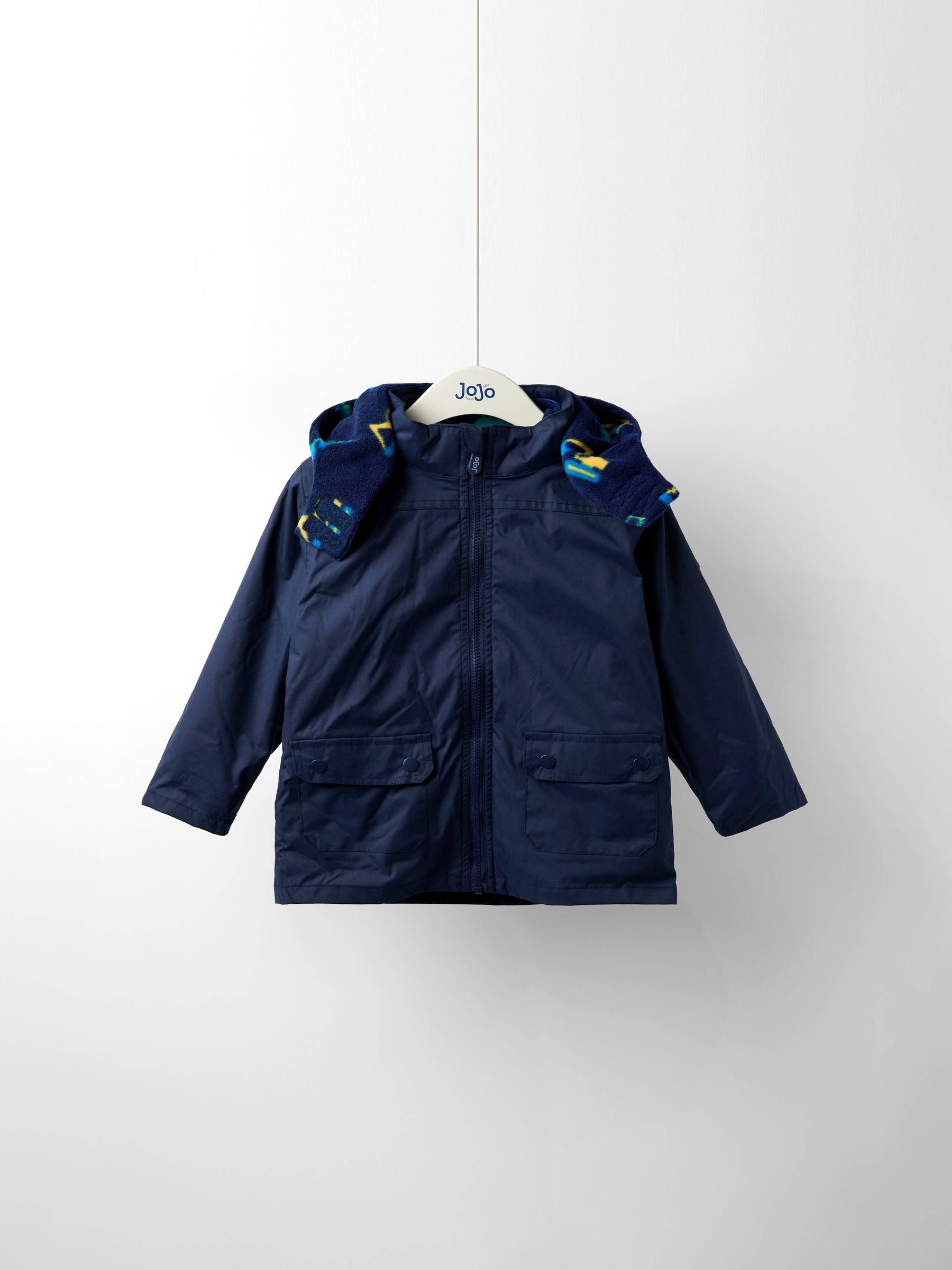 Dsiney Kidz - JoJo Maman Bébé Navy Digger 4-In-1 Waterproof Jacket image 7