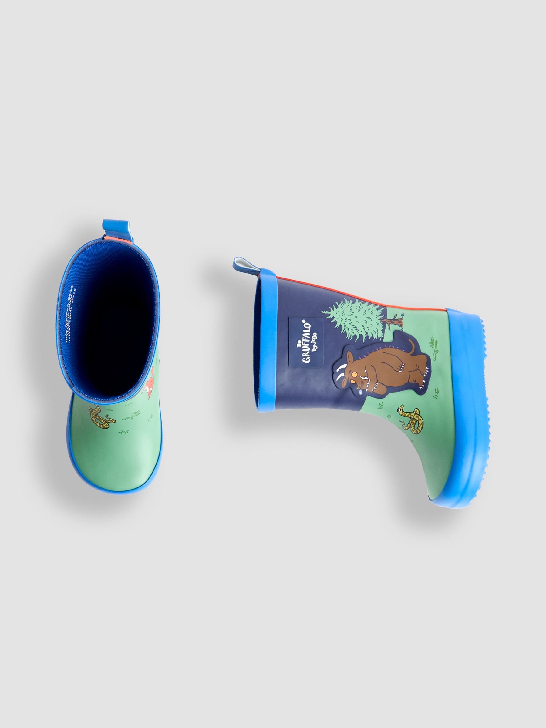 JoJo Maman Bébé Gruffalo Scene Wellies image 3