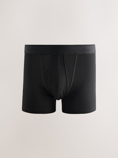 Dsiney Kidz - Black Modal 10 pack Signature A-Front Cotton Rich Boxers image 2