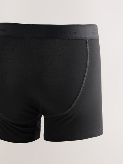 Dsiney Kidz - Black Modal 10 pack Signature A-Front Cotton Rich Boxers image 3