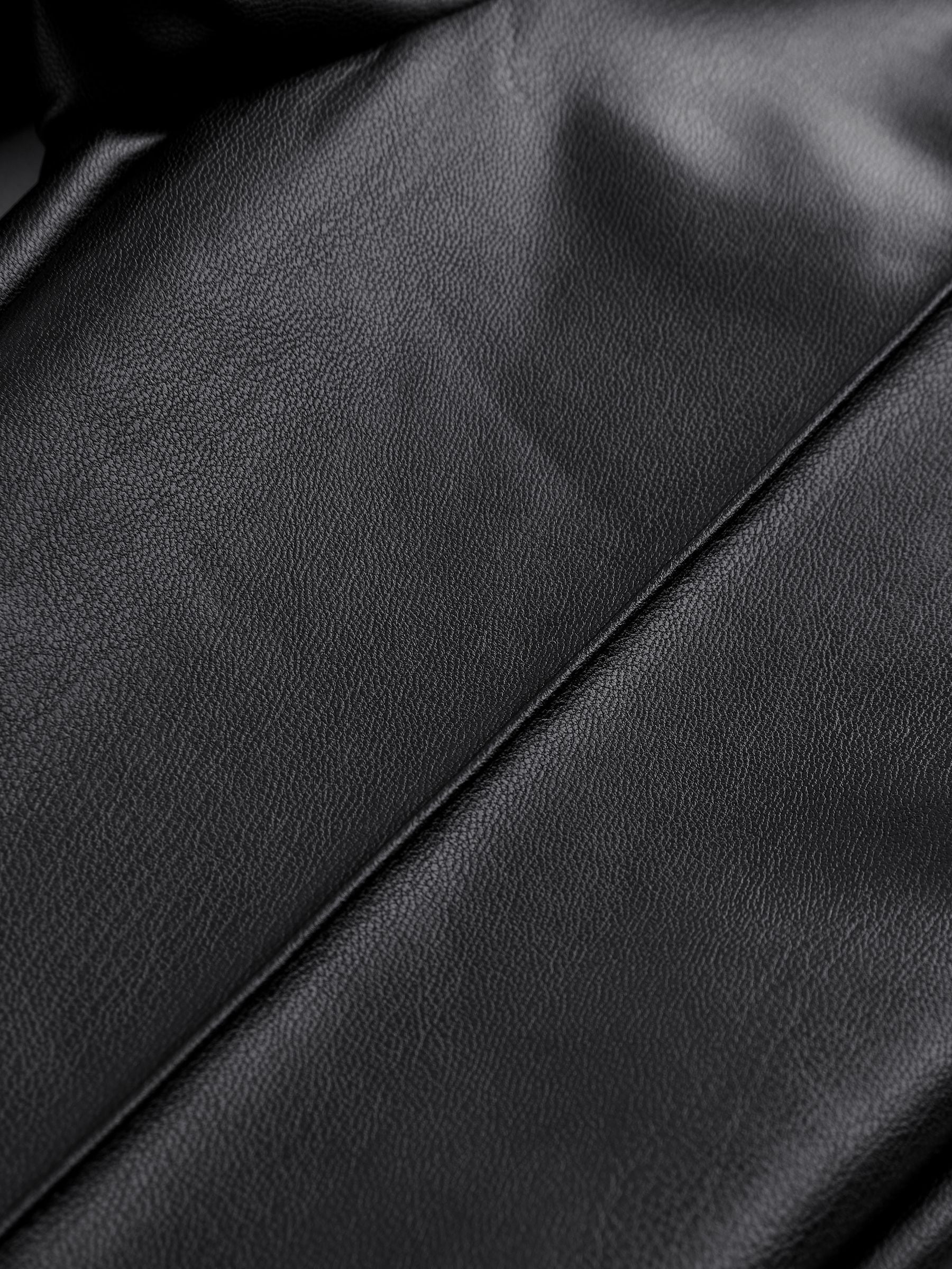 Baker by Ted Baker PU Black Leggings image 5