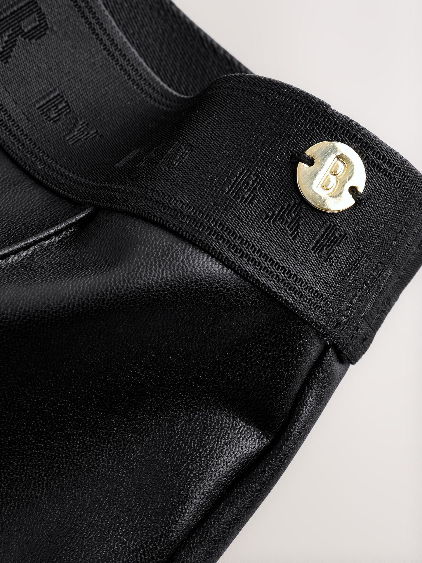 Baker by Ted Baker PU Black Leggings image 7