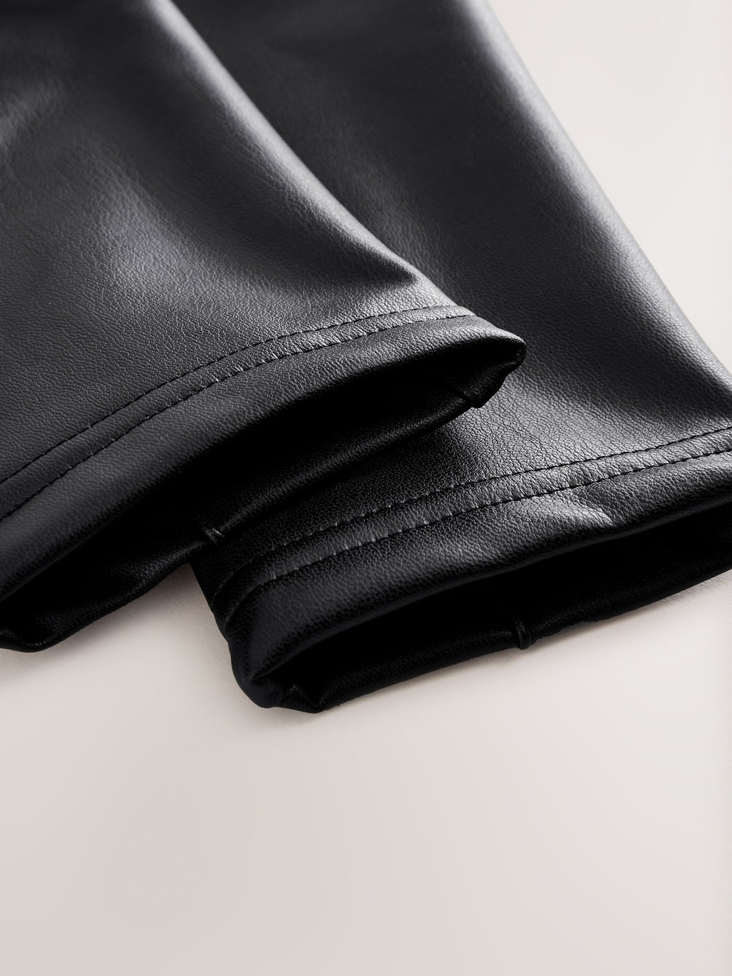 Baker by Ted Baker PU Black Leggings image 9