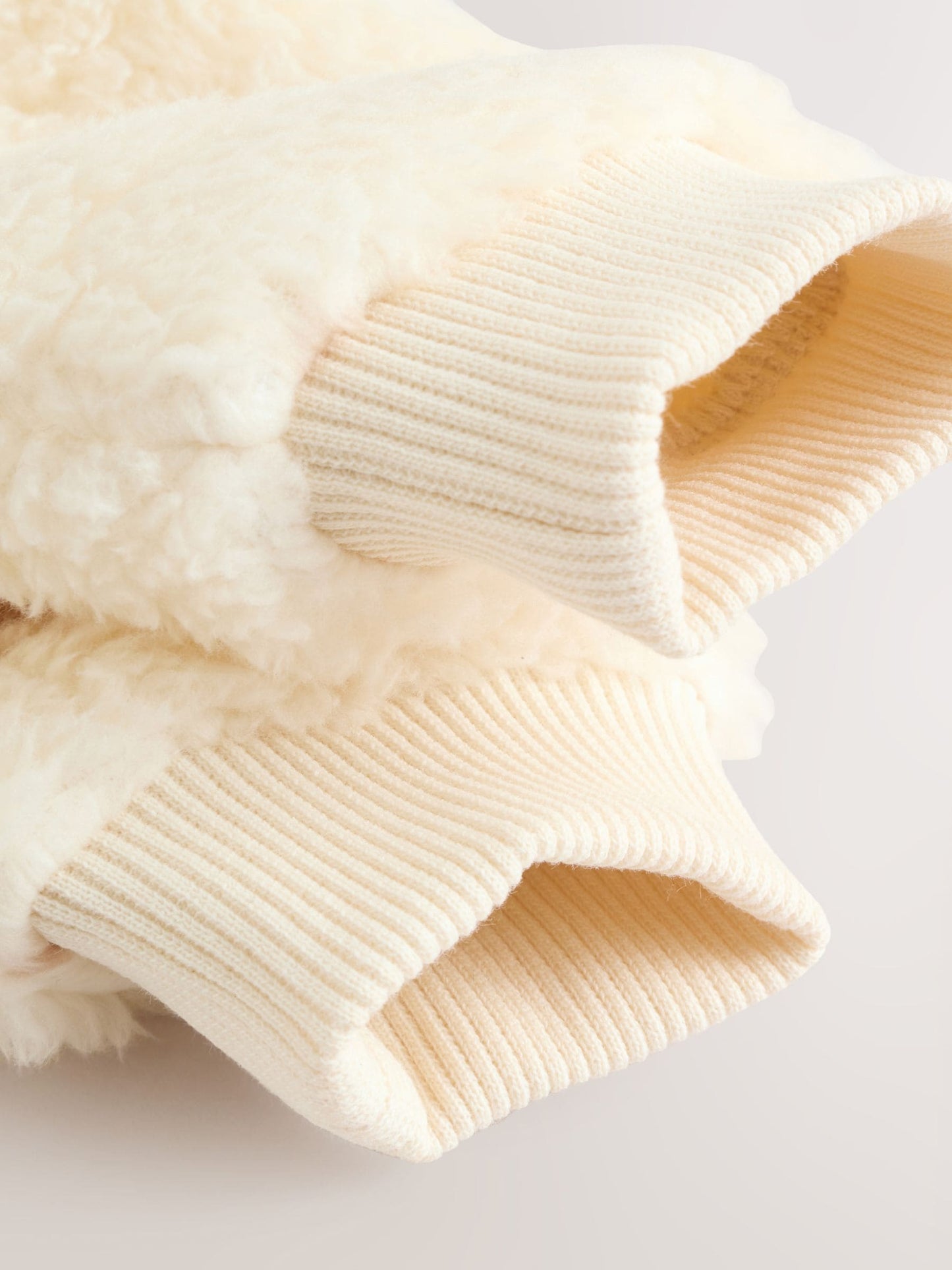 Spot Heavyweight Fleece Baby Sleepsuit image 8