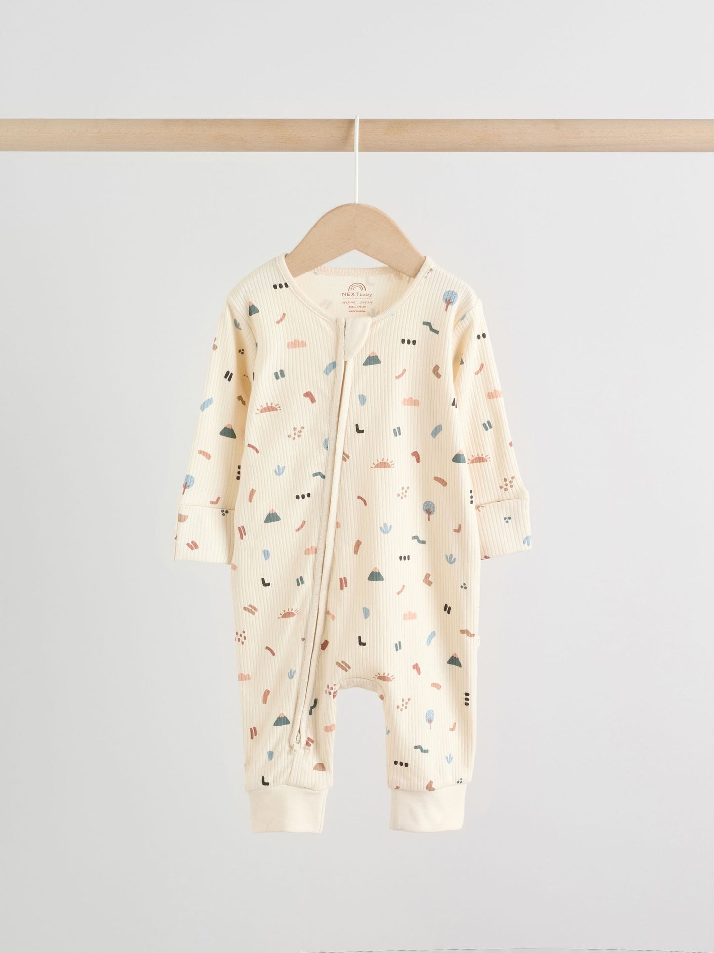 Minerals Woodland Baby Sleepsuits 3 Pack (0mths-3yrs) image 5