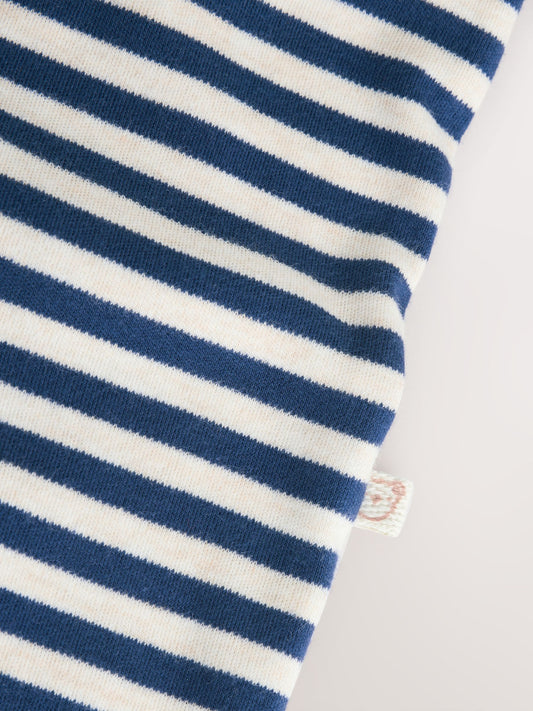 Navy Stripe Mummys Little Cub Baby Family Sleepsuit (0-2yrs) image 3