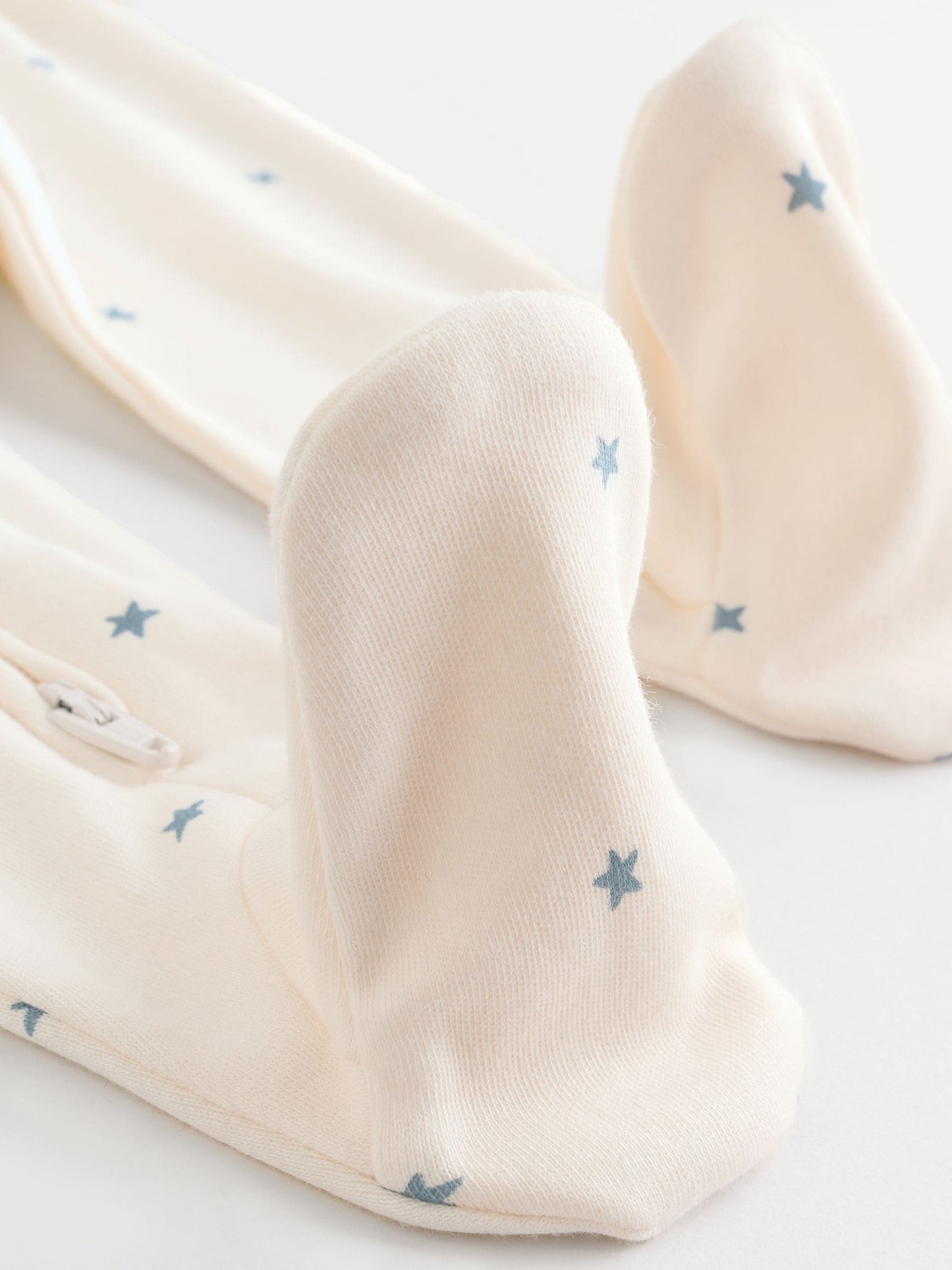 Blue Baby Two Way Zip Sleepsuits 3 Pack (0-2yrs) image 6