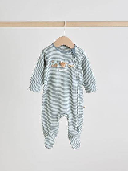 Minerals Baby Hamish Sleepsuits 4 Pack (0-2yrs)