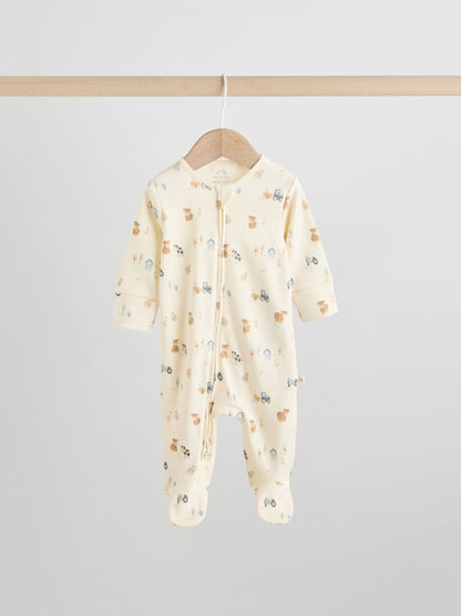 Minerals Baby Hamish Sleepsuits 4 Pack (0-2yrs)