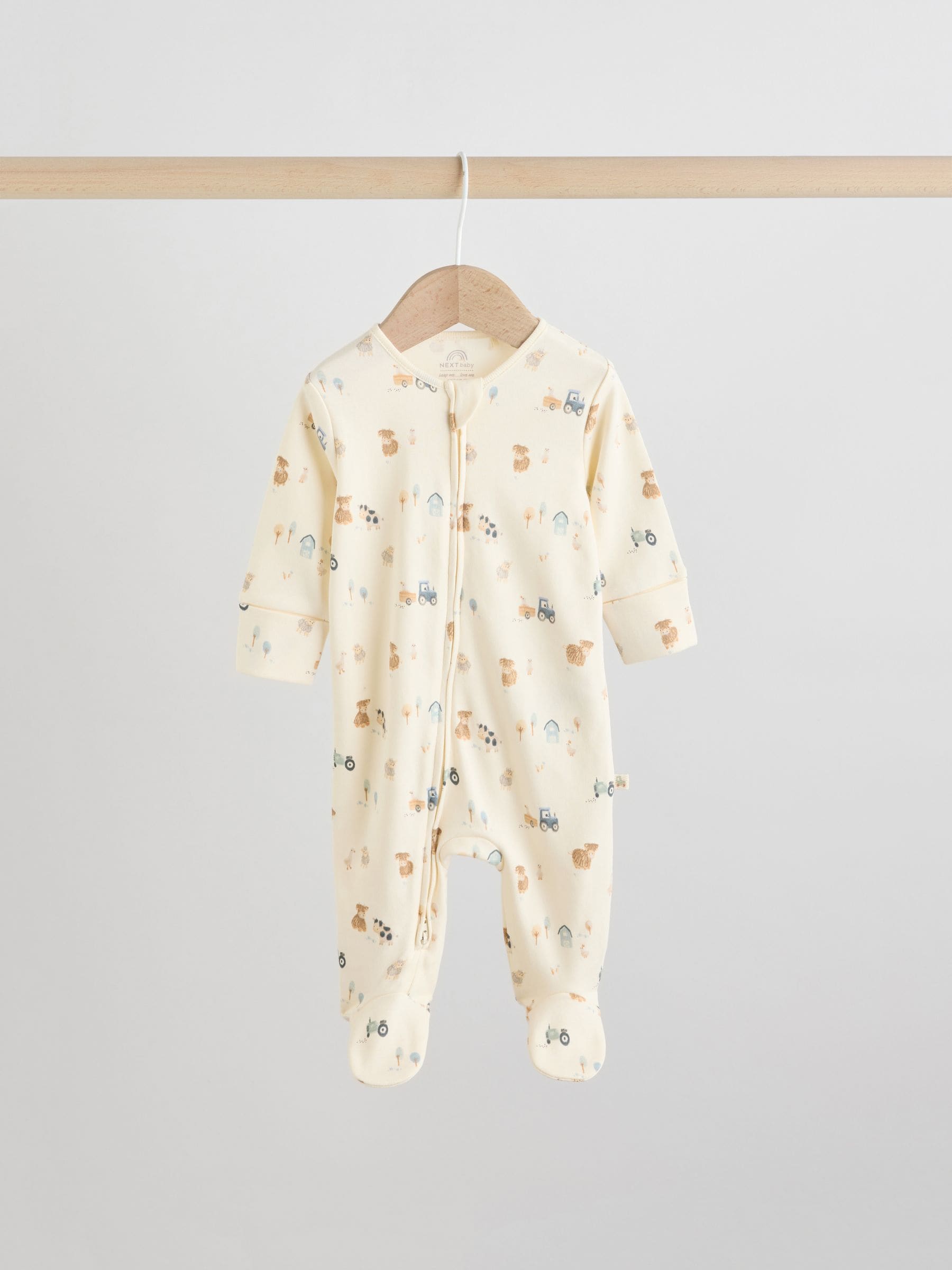 Minerals Baby Hamish Sleepsuits 4 Pack (0-2yrs) image 5