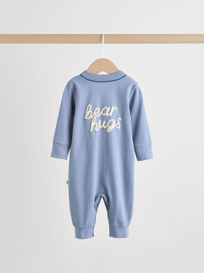 Burgundy Red Baby Sleepsuits 3 Pack (0mths-3yrs)