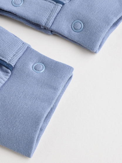 Burgundy Red Baby Sleepsuits 3 Pack (0mths-3yrs)