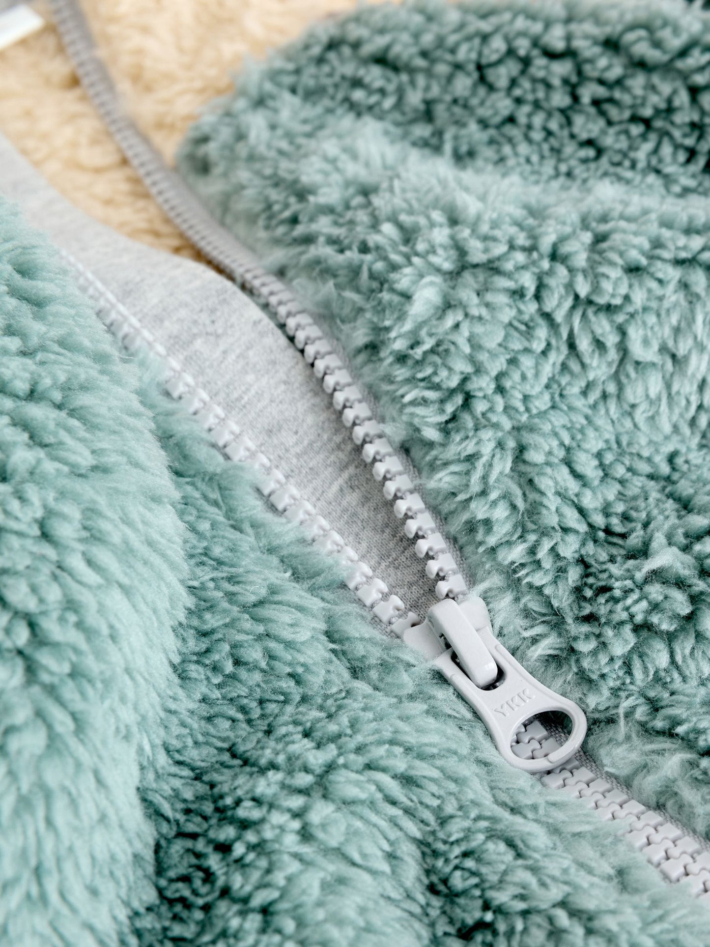 Minerals Colour Blocked Fleece Sleepsuit