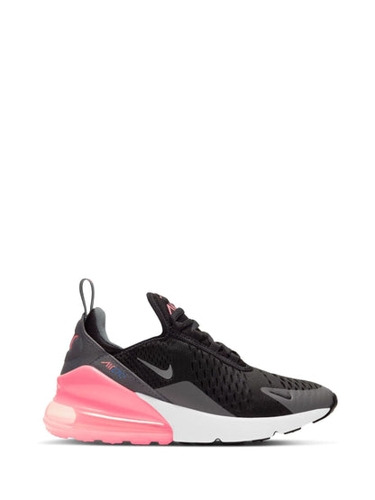 Nike Black/Pink White Youth Air Max 270 Trainers image 1