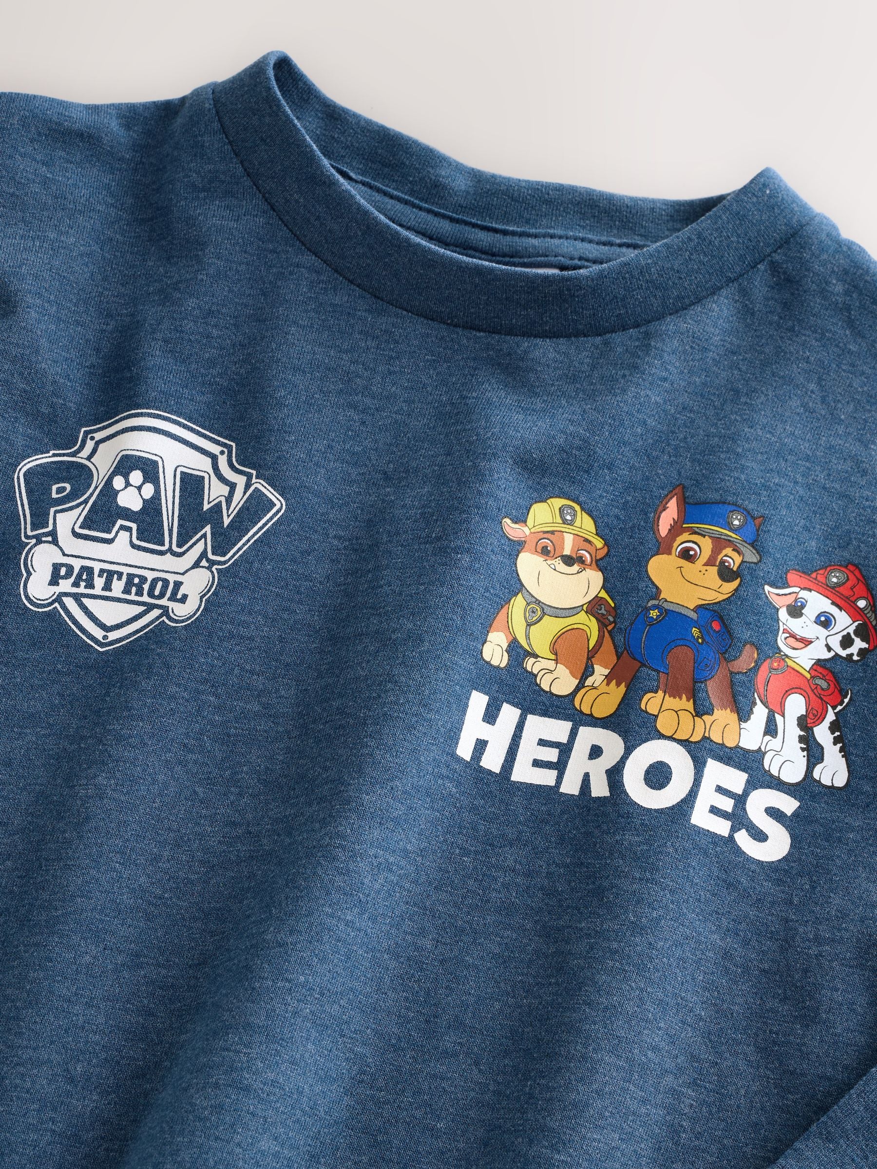 Dsiney Kidz - Navy Marl Paw Patrol Long Sleeve T-Shirt (9mths-8yrs) image 3
