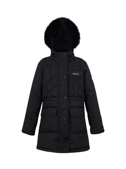 Dsiney Kidz - Regatta Black Fabrizia II Heavyweight Water Replellent Jacket image 6