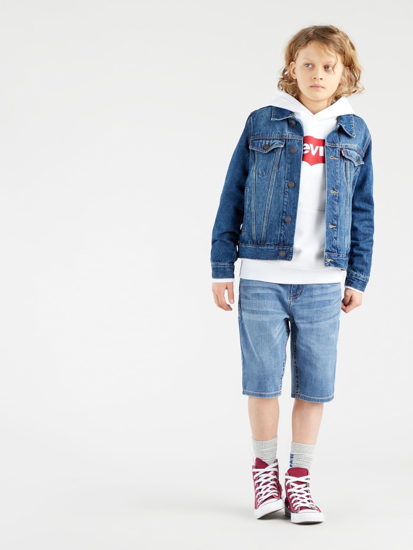 Dsiney Kidz - Levi's® Blue Denim Trucker Jacket image 2