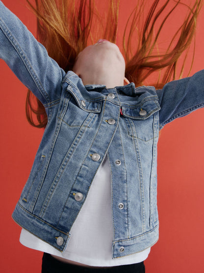 Dsiney Kidz - Levi's® Blue Denim Trucker Jacket image 3