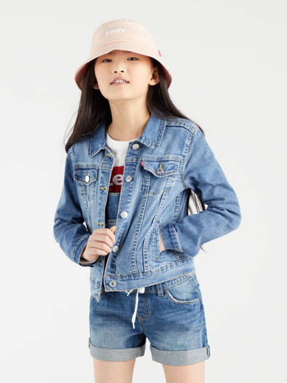Dsiney Kidz - Levi's® Blue Denim Trucker Jacket image 4