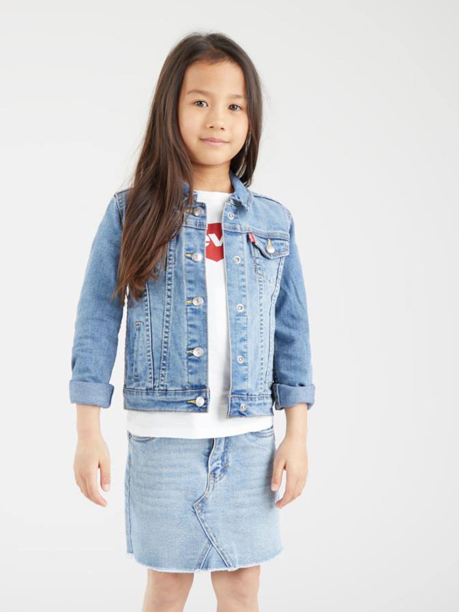Dsiney Kidz - Levi's® Blue Denim Trucker Jacket image 5