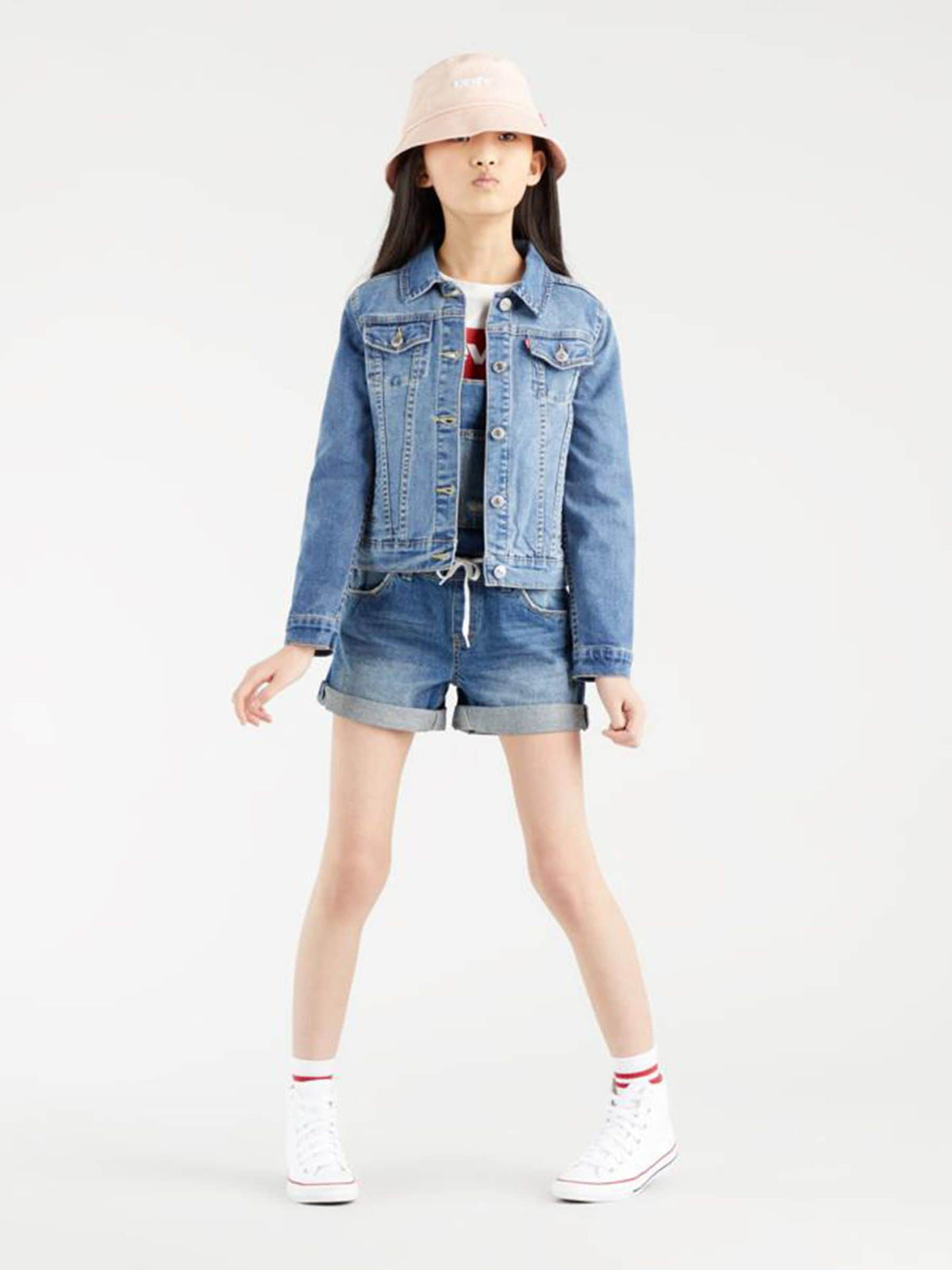 Dsiney Kidz - Levi's® Blue Denim Trucker Jacket image 6