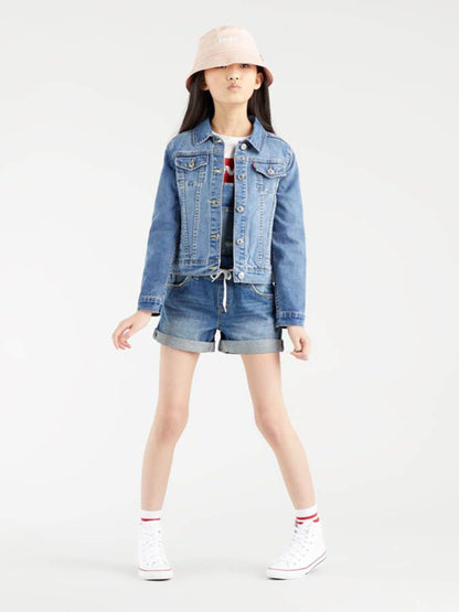 Dsiney Kidz - Levi's® Blue Denim Trucker Jacket image 6