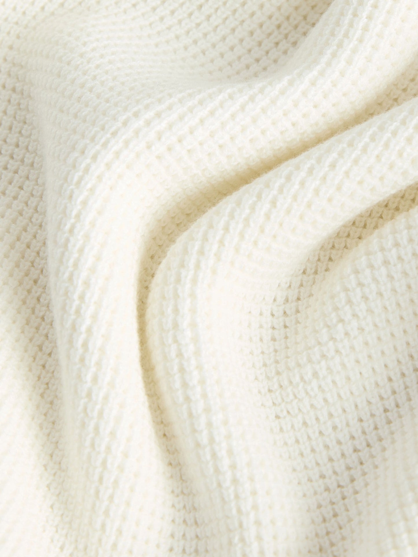 Dsiney Kidz - Ecru Cream Long Sleeve Textured Polo Shirt (3-16yrs) image 3
